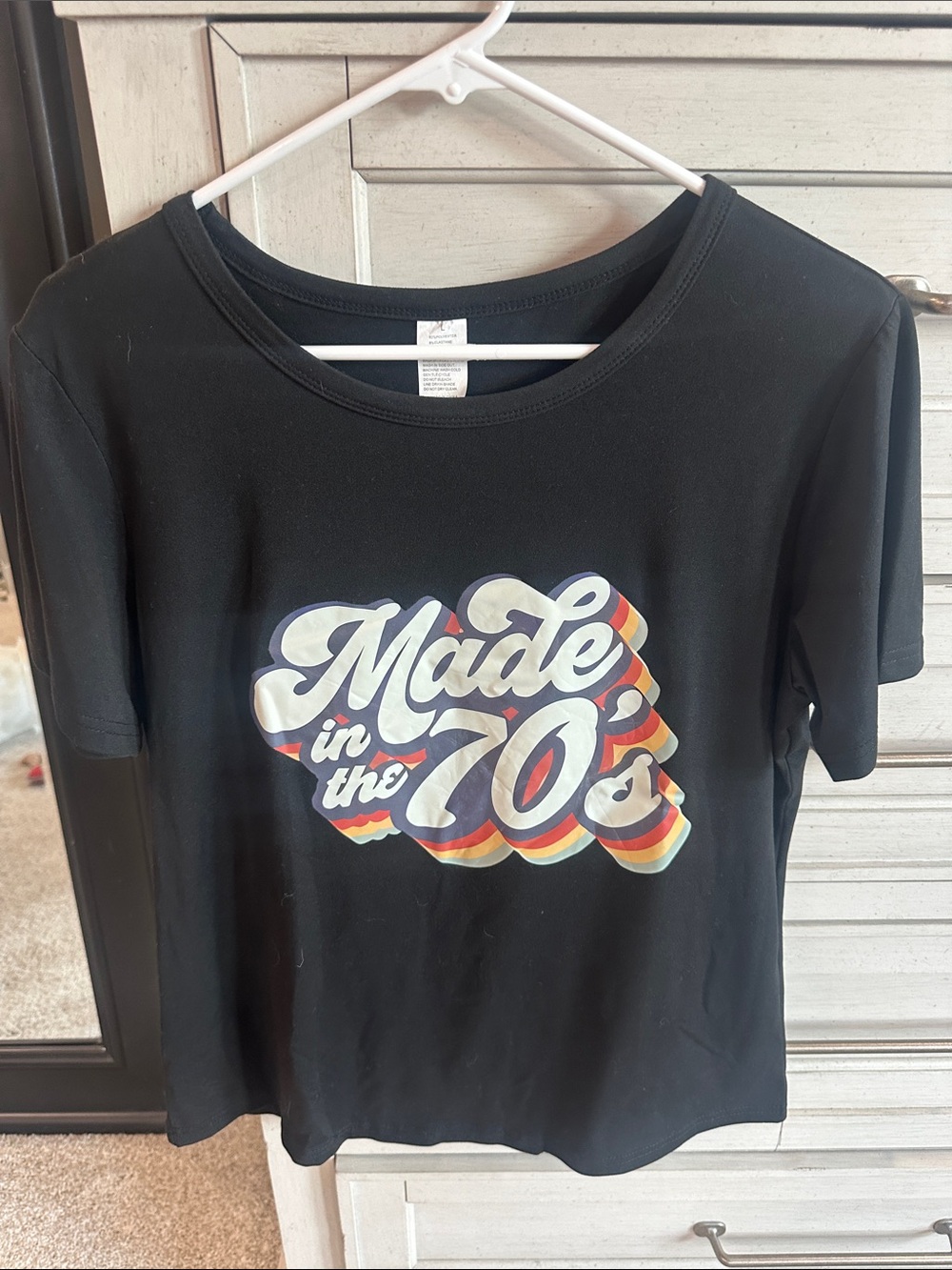Made in the 70s Graphic Tee - Black, Womens